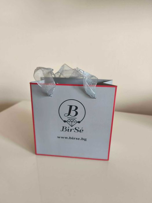 Сребърно бижу сърце и меч, комплект за двойки, страхотен подарък, оригинал от Birse