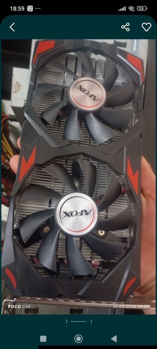 Видеокарта AMD RX580 8GB