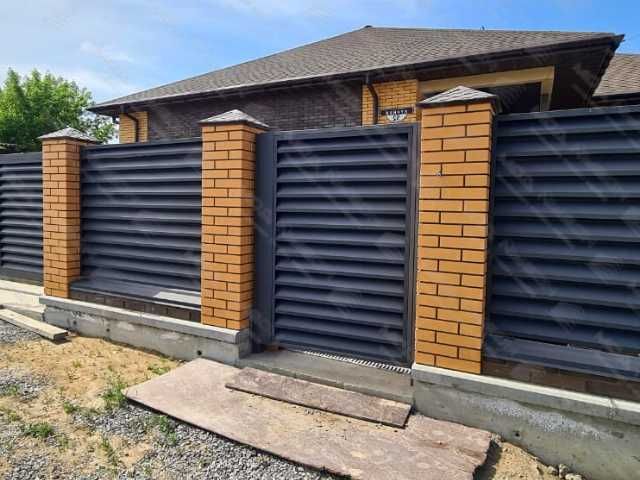 Забор жалюзи еврозабор