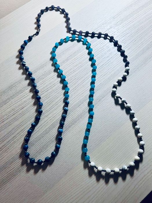 Колиета  ръчно изработени с камъни