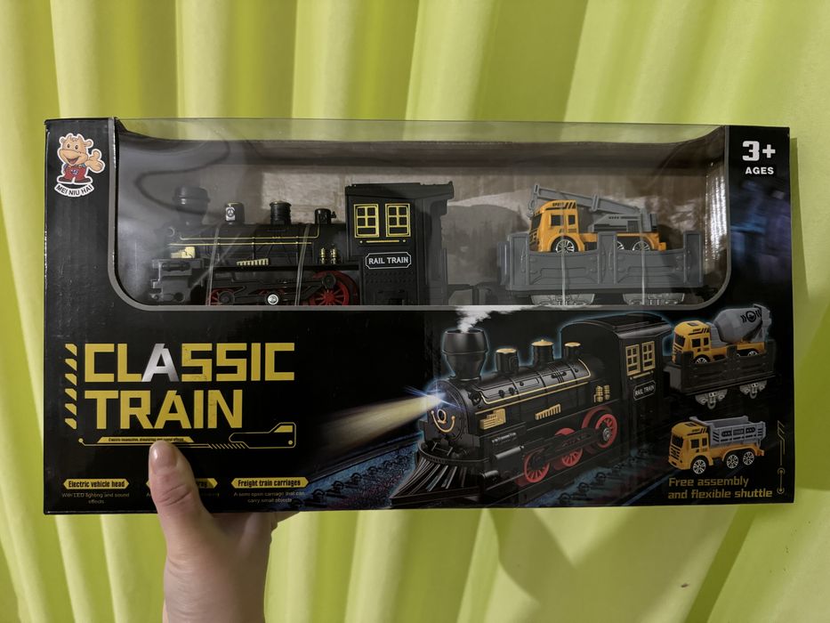 игрушка поезд грузовик набор