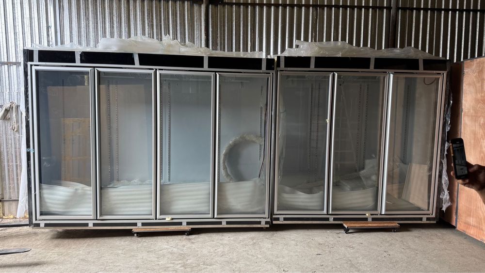 Vitrină frigorifică verticală 7 uși – 5060x800x2060 mm, 2~8°C