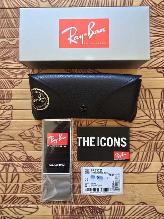 Слънчеви очила Ray-Ban Aviator Large Metal