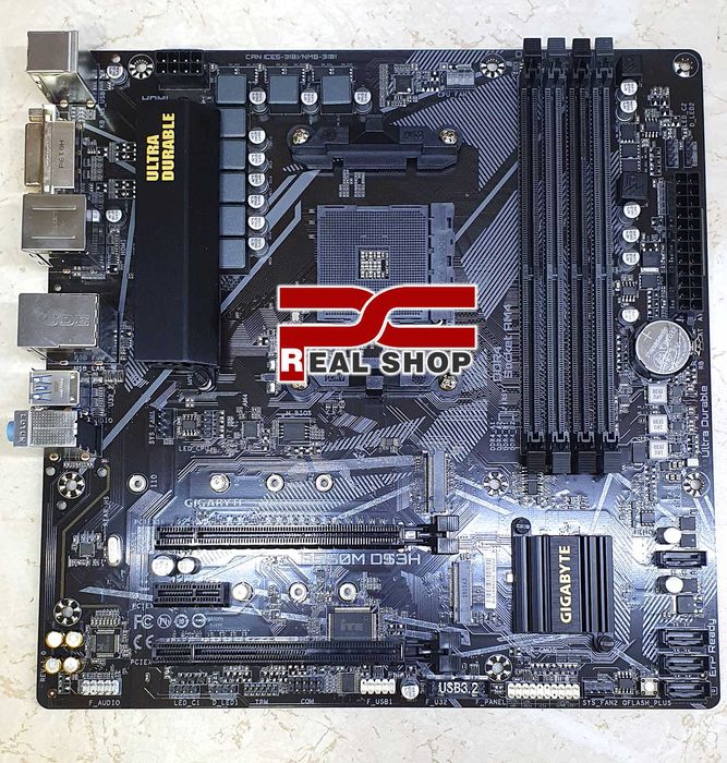 AMD-Gaming ХИТ! GIGABYTE B550M-DS3H + Ryzen 7 5700X + 16GB DDR4 3200