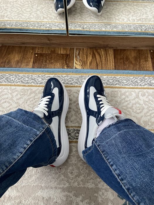 Prada cups shoes кроссовки доставка с вас