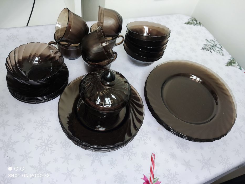 Набор посуды Luminarc 31 предмет цвет Ocean Eclipse