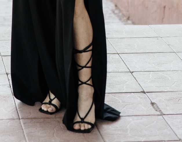 Туфли на завязках Zara