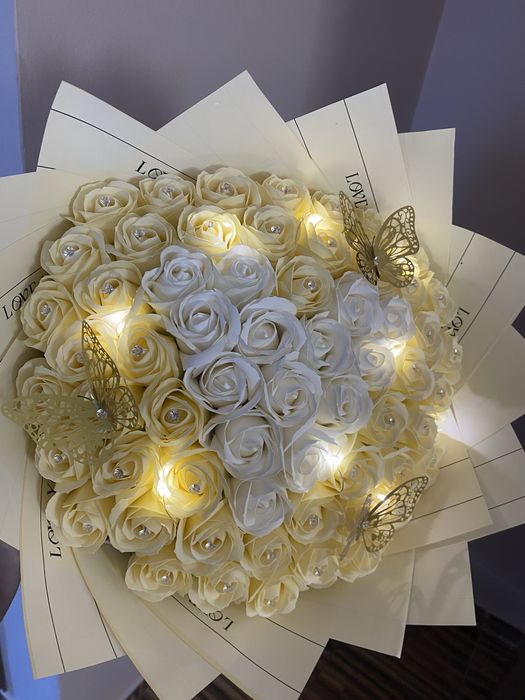 Buchete din trandafiri de sapun