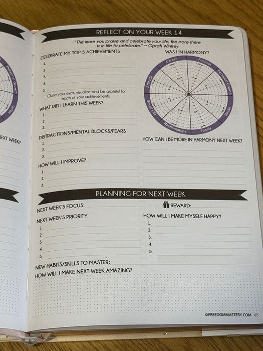 Планер | Daily self care manifestation planner and journal