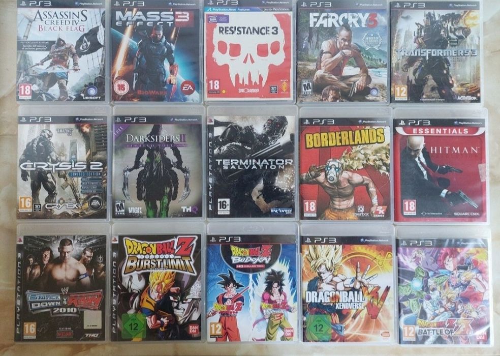 [PS3] Vând 111 jocuri originale pentru PlayStation 3 //poze reale