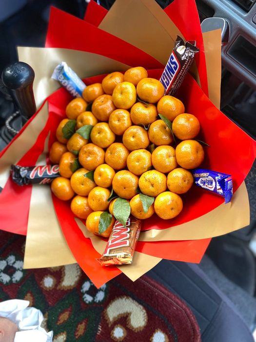 Mandarin buket mandarin buketla mevali buket kapalak buket kapalaklik