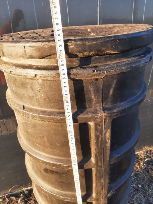 Cămin apometru cămin hidrofor din fibră foarte rezistent  cu capac DN