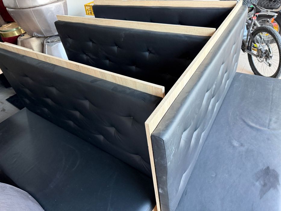 Canapele bar-cafenea din piele