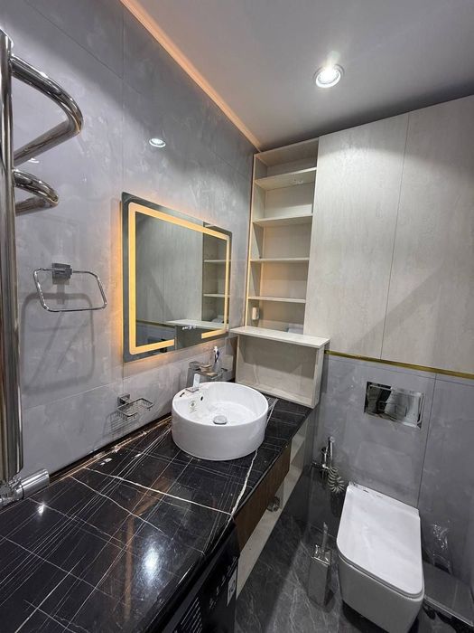 1 комн. Евроремонт 30м²мебель+техника+балкон ЖК Prestige Gardens