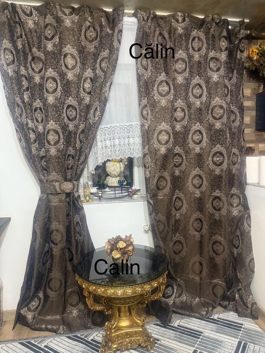 Vând draperii noi gata cusute cu rejansa