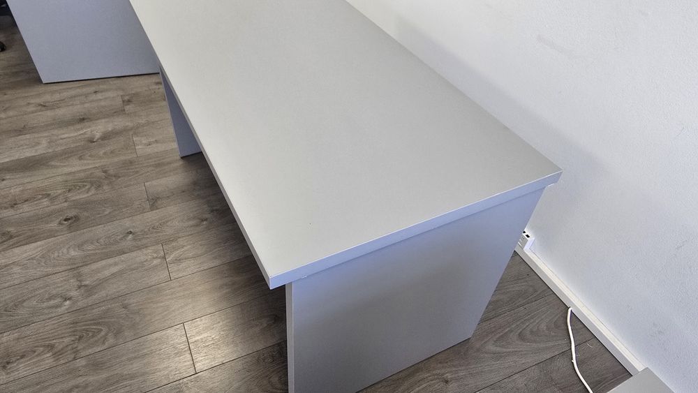 Vand Birou gri, pal dublat 140 x 70 inaltime 76