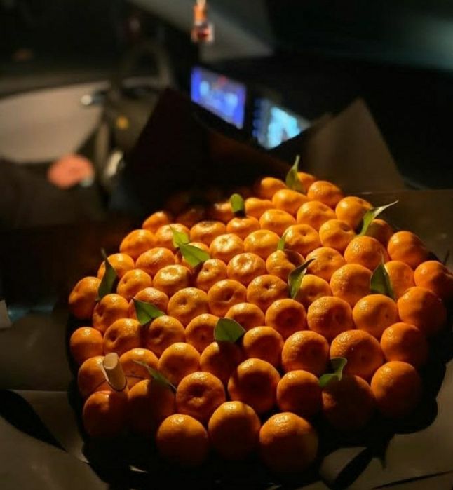 Мандарин букет свежие