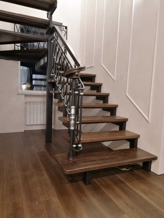 Изготовление деревянных лестниц на заказ, taxta zina | Алик