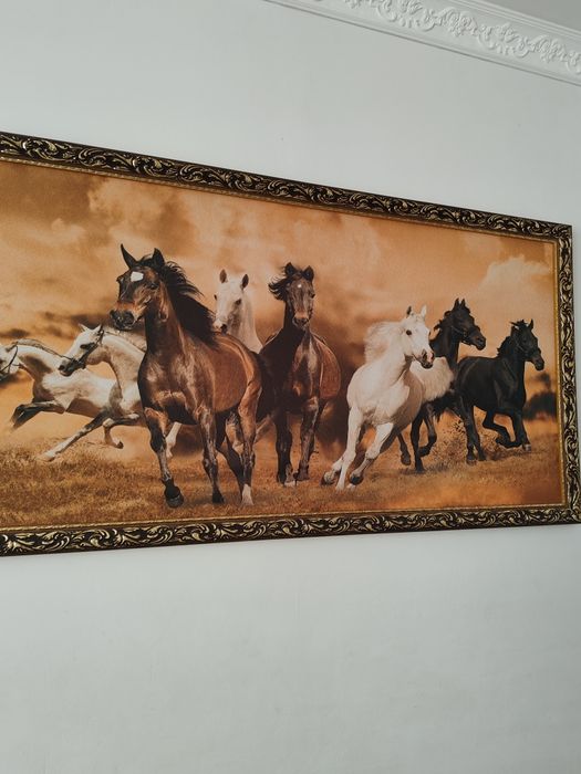 Картина «Табун лошадей» Продам или обмен