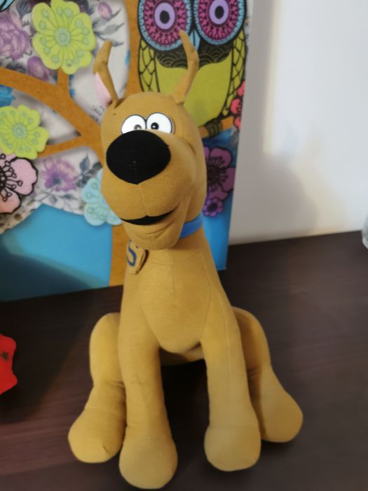 Mascote Scooby Doo de plus / Mascota Jucarie Scooby Doo