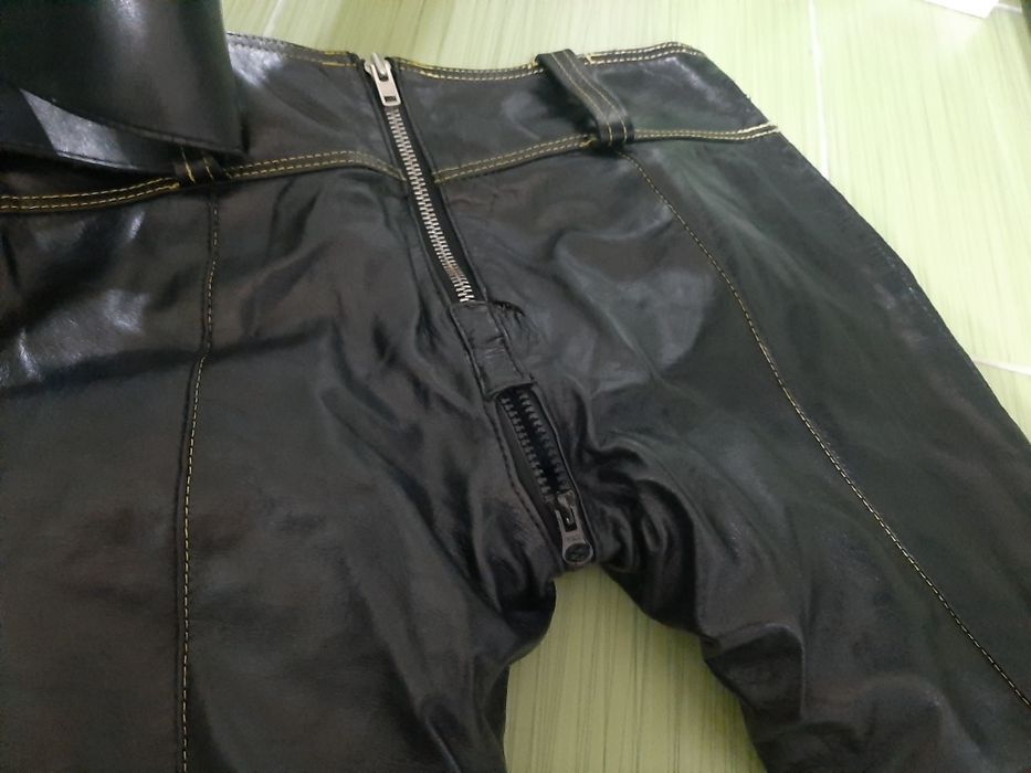 Mis sixty flare nixye, pantaloni  evazati  piele  naturala  special xxxxx....!!!!
