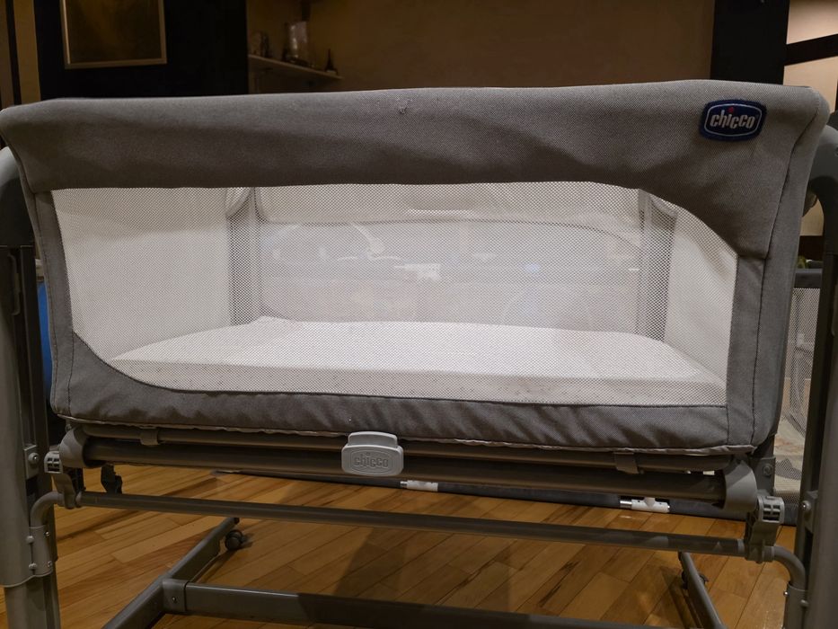 Бебешка кошара Chicco Next2Me Magic  - тъмно сива