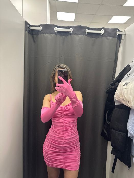 Платье розовое 2Mood XS