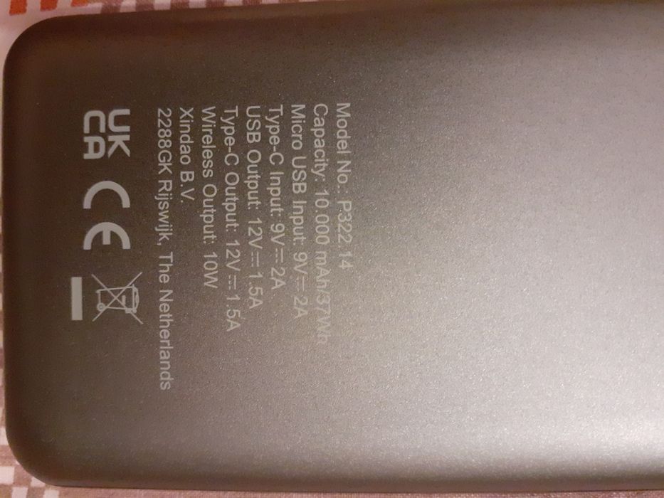 Baterie externa 10 000 mhA