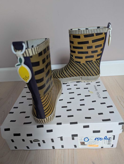 Cizme ploaie copii Sticky Lemon 31