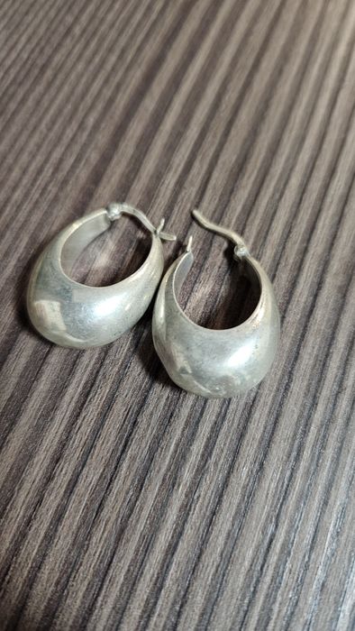 Серьги, пусеты серебро 925 пробы