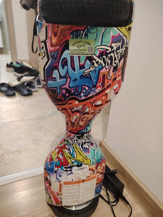 Hoverboard MYRIA Sky Rider MY7037YG, 6.5 inch, graffiti