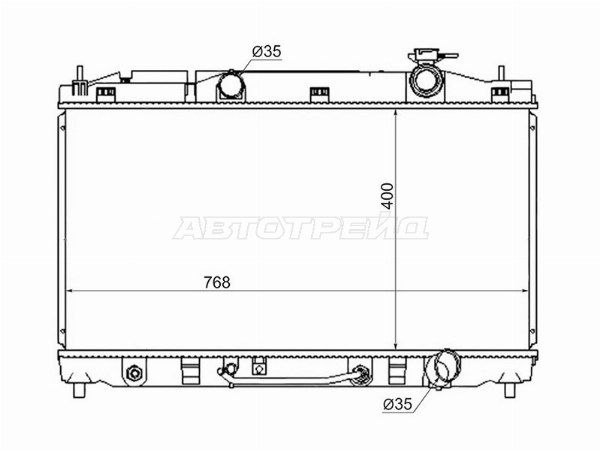 Радиатор Toyota Camry