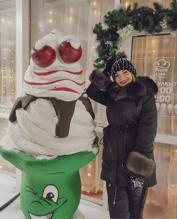 Зимняя парка женская