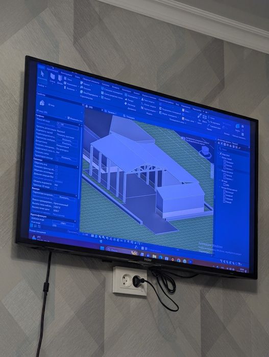 Ферма двухскатная  длинна 10 м