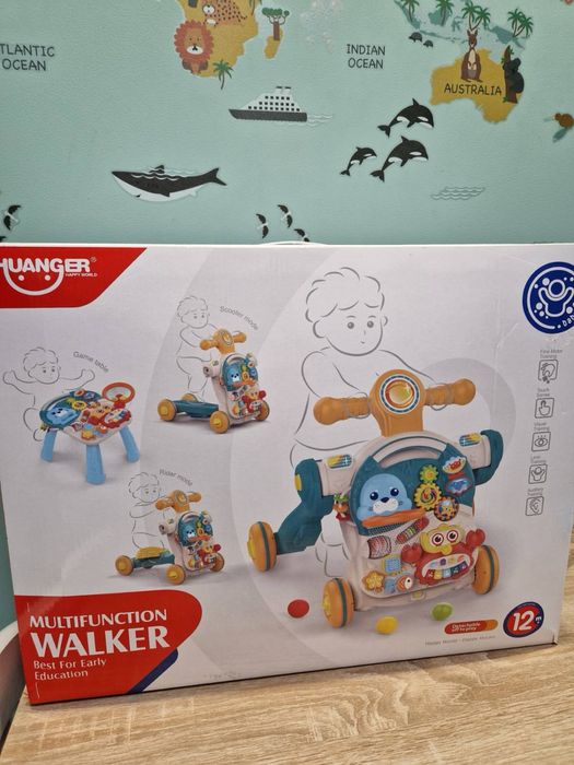 Мултифункционална проходилка (уокър) 4в1 Huanger