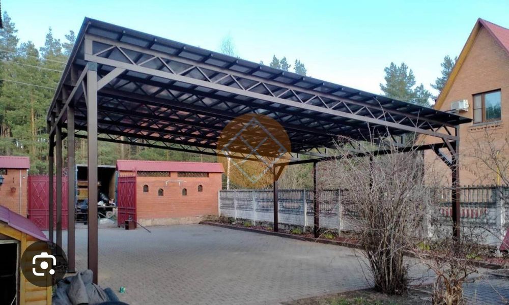 Навесы для дома сварочные работы