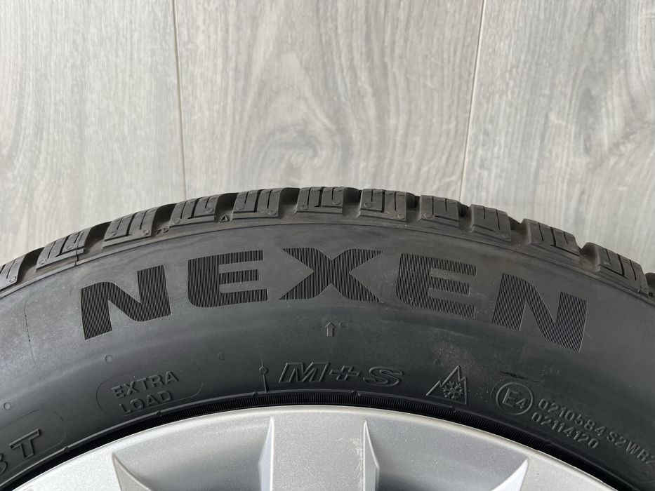 Джанти 15 цола 5х100 за Шкода Фабия, Рапид със зимни гуми 185/60/15