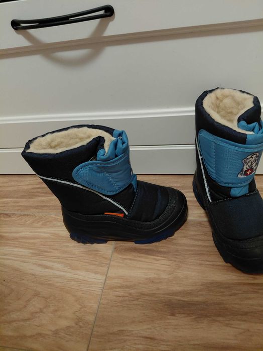 Детски ботуши за момче с естествена вълна