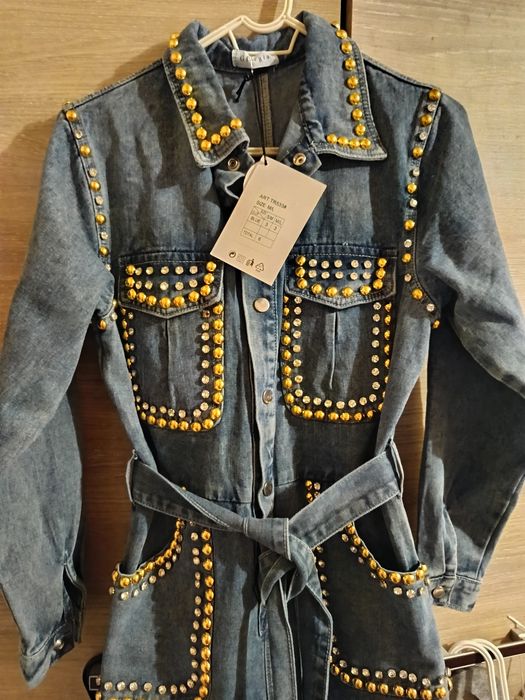 Salopeta Blugi Italia