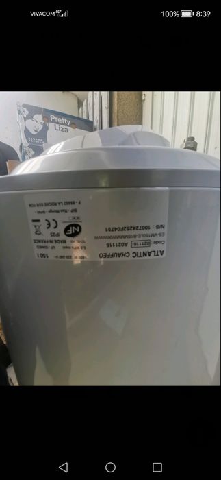 Ел. бойлер ATLANTIC 150л. нов