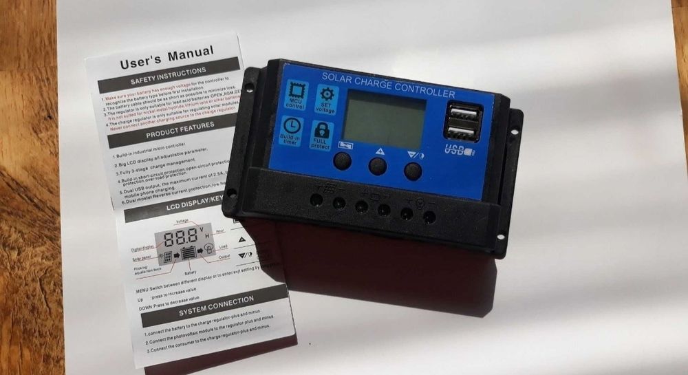 Соларен контролер PWM/ MPPT 10/20/30A/50А/100