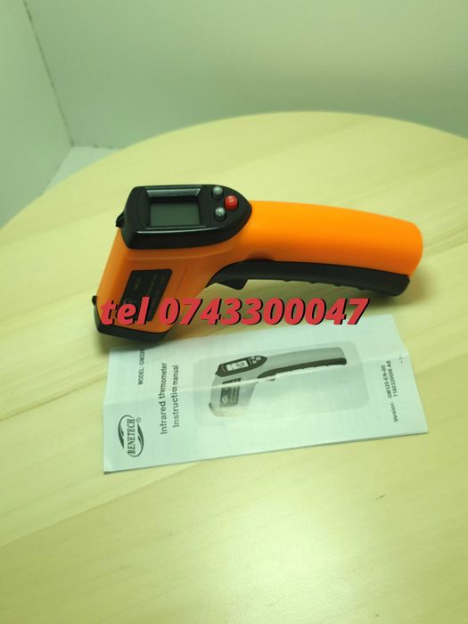 Termometru Ir Infrarosu Digital Laser 50  360 Grade