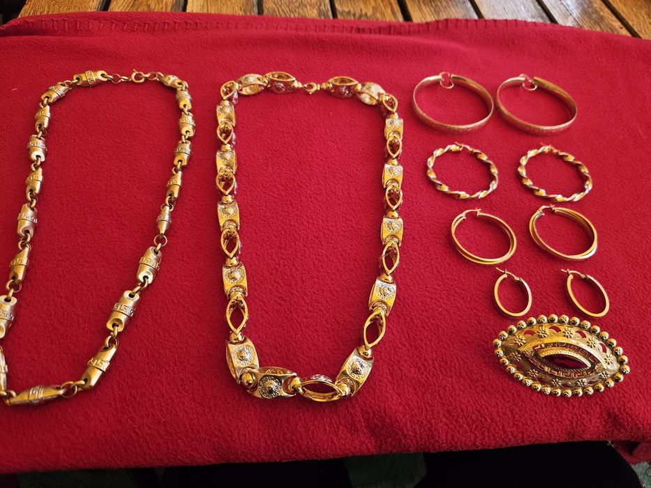 Bijuterii aur 14k (585) lant aur ,cercei 400 lei/ gr pret fixx!!