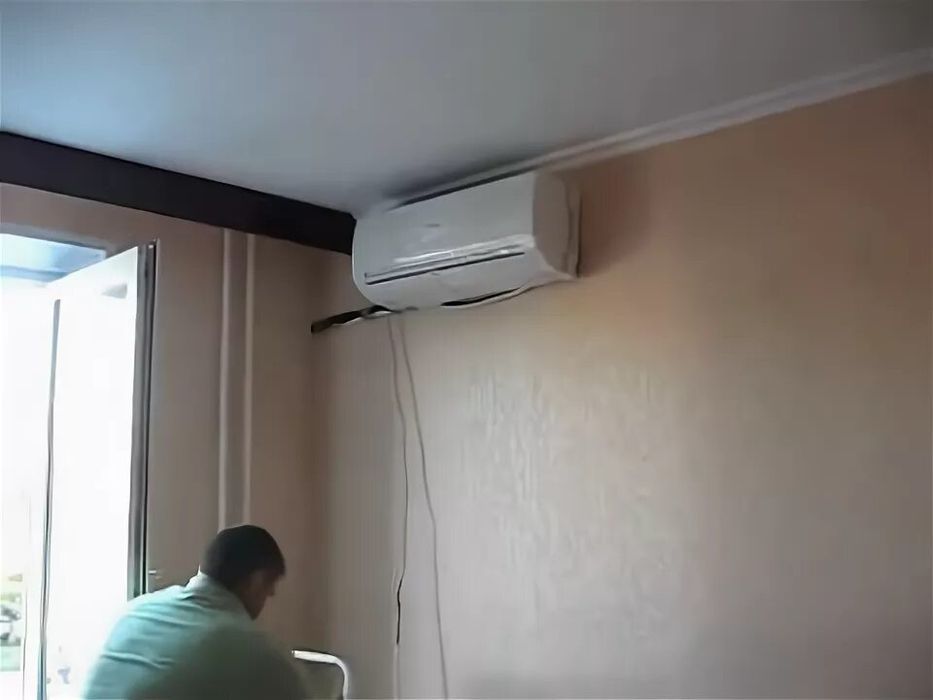 Установка кондиционера