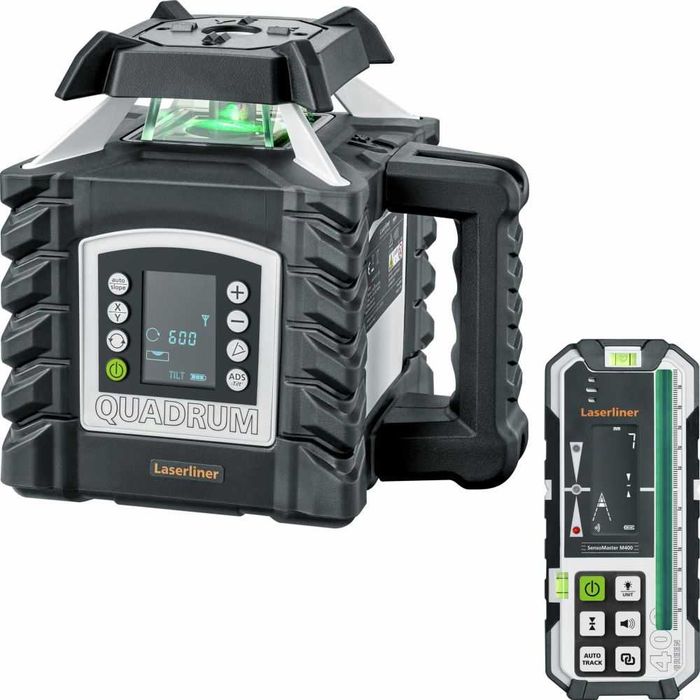 Ротационен лазер Quadrum DigiPlus GT M400 S със зелен лъч