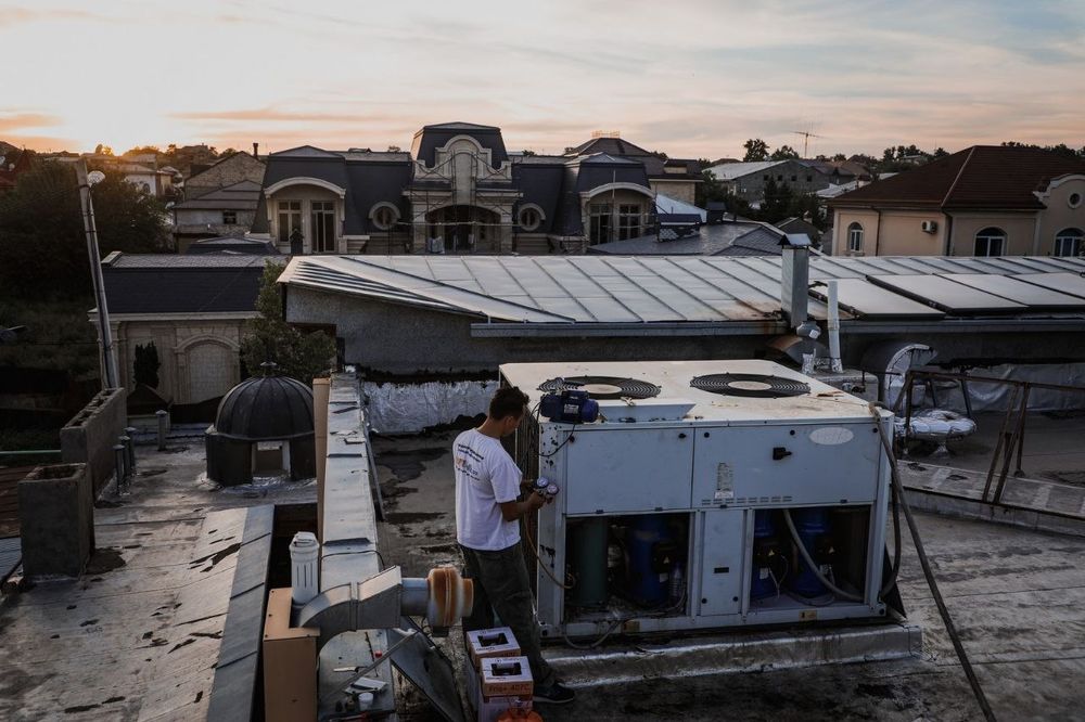Годовое ослуживпние климатической техники