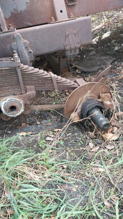 Ося на телеги птс 6-9-12