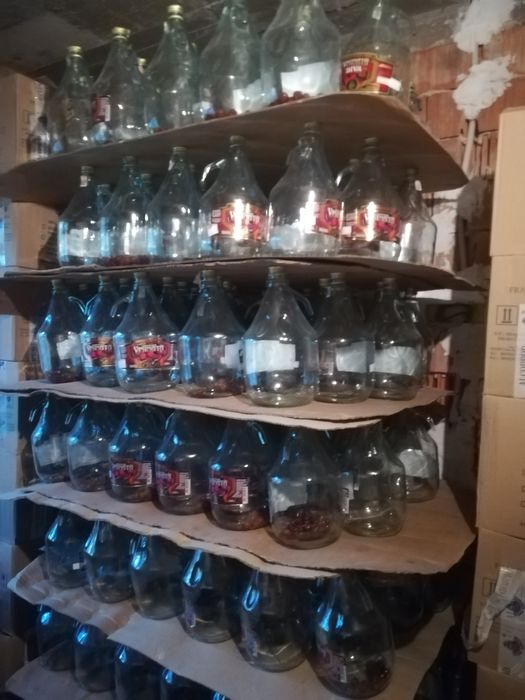 Ambalaj de sticle de 3 L.