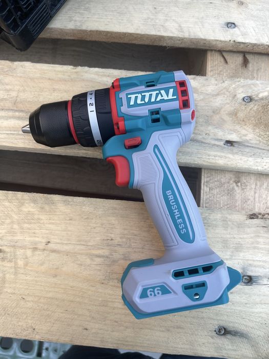 Total TIDLI206681 Bormasina pe acumulator , mandrina fier (corp)