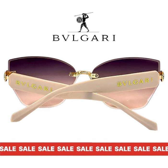 Bvlgari King 2027 Дамски слънчеви очила с Луксозна Змийска глава